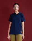Knit Classic Polo Navy