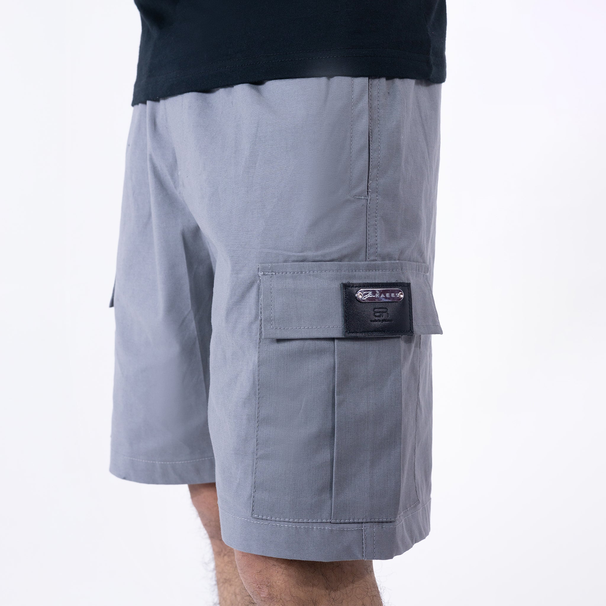 Premium Cargo Shorts Grey