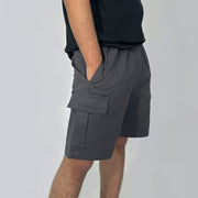 Premium Cargo Shorts Dark Grey
