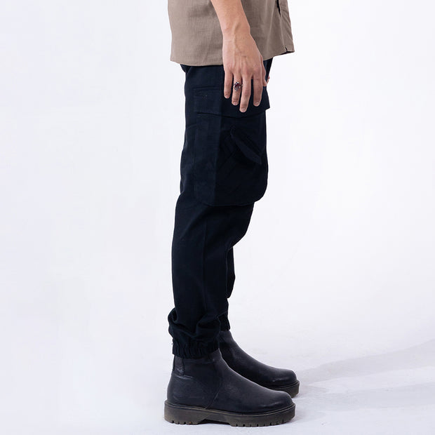 Premium Cargo Pants Black