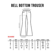 Black bell bottom Sweatpant (Women)