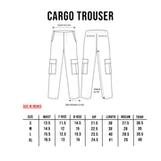 Ivory Cargo wide leg Sweatpant (Unisex)
