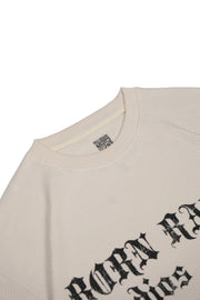 Oatmeal Beige Oversized Tee