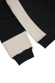 Oversized Dual-Panel Sweatshirt