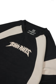 Oversized Dual-Panel Sweatshirt