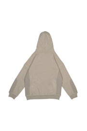 Oversized Thermal Panel Hoodie