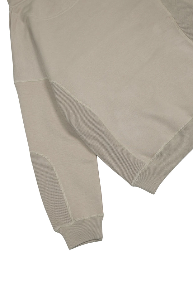 Oversized Thermal Panel Hoodie