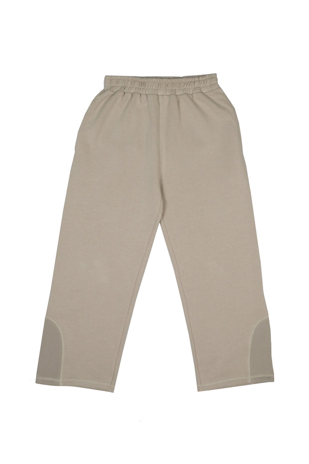 Oat Beige Oversized Sweatpants
