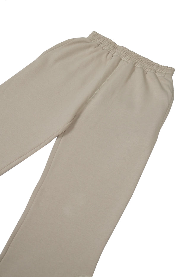 Oat Beige Oversized Sweatpants