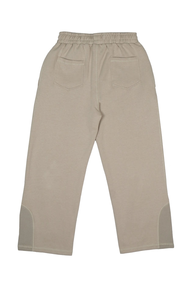 Oat Beige Oversized Sweatpants