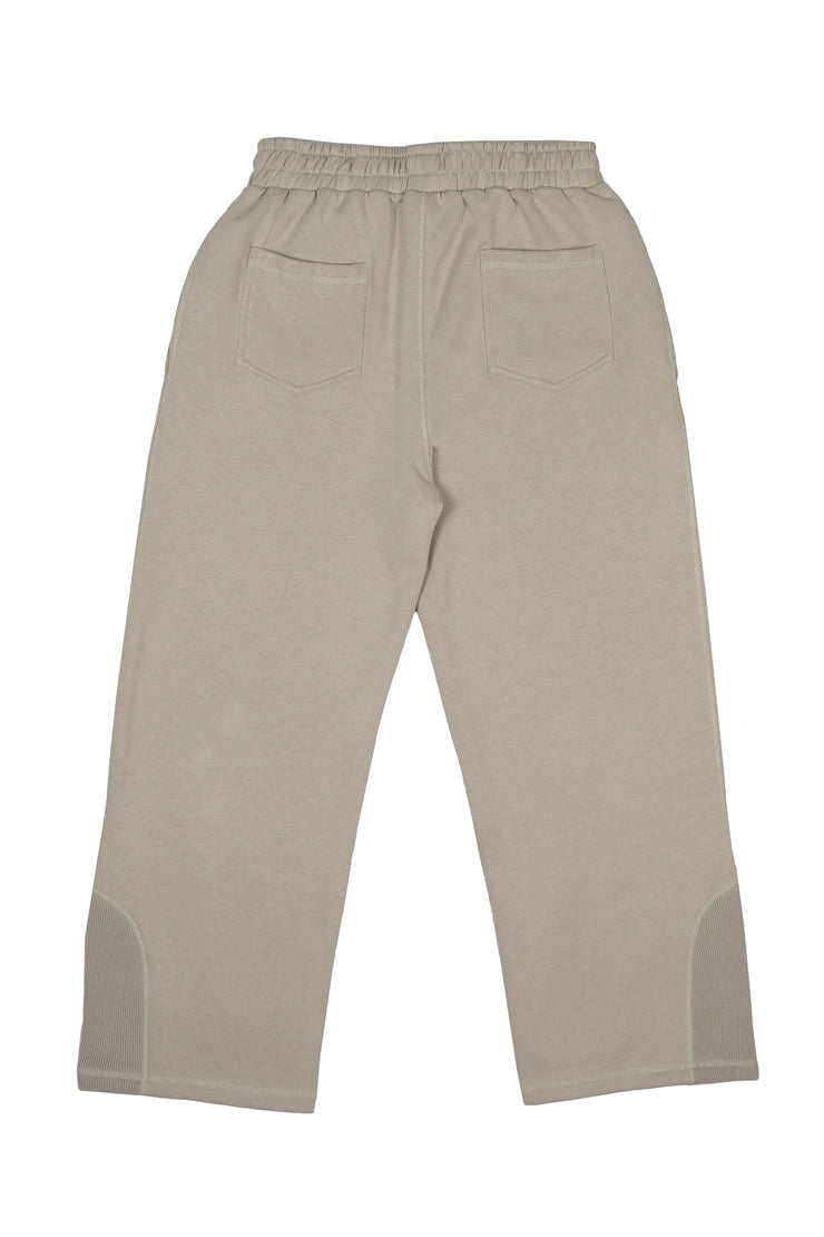Oat Beige Oversized Sweatpants