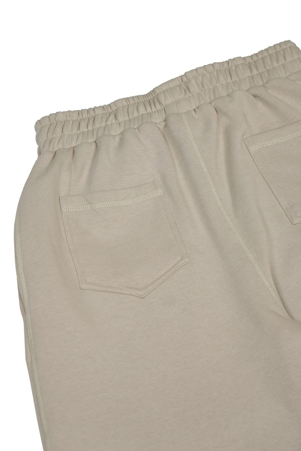 Oat Beige Oversized Sweatpants