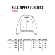 Cream and Brown Fleece Jacket