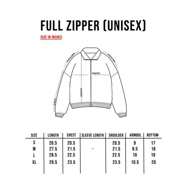 Cream and Brown Fleece Jacket