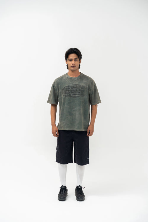 BLACK CARGO SHORTS