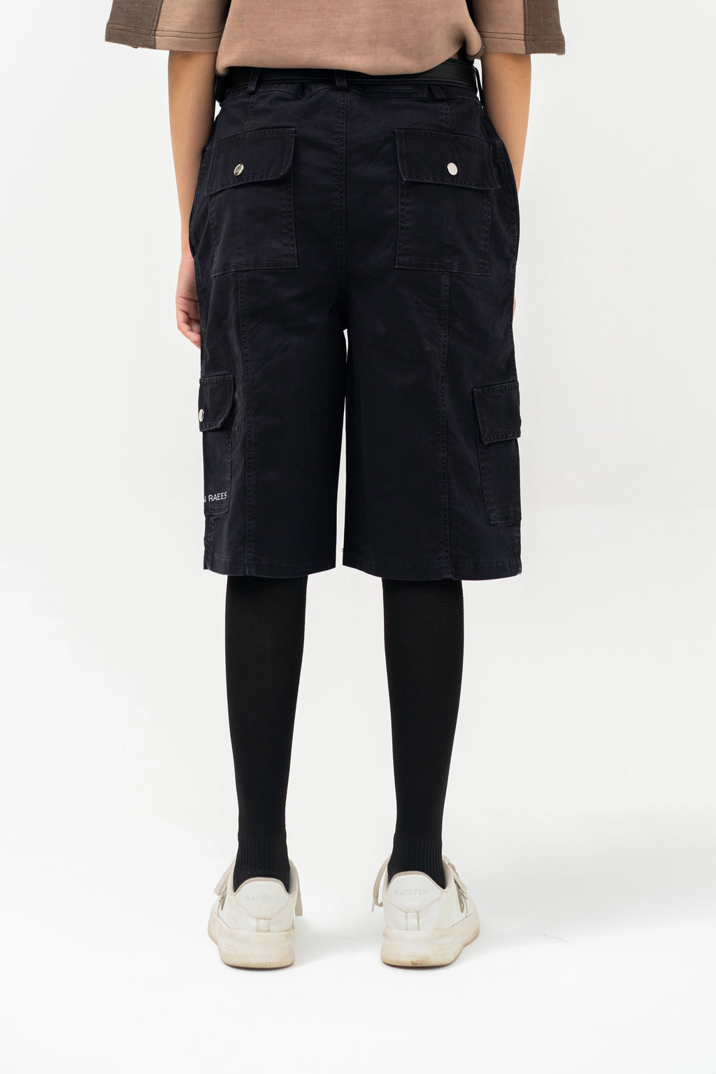 Black Cargo Shorts