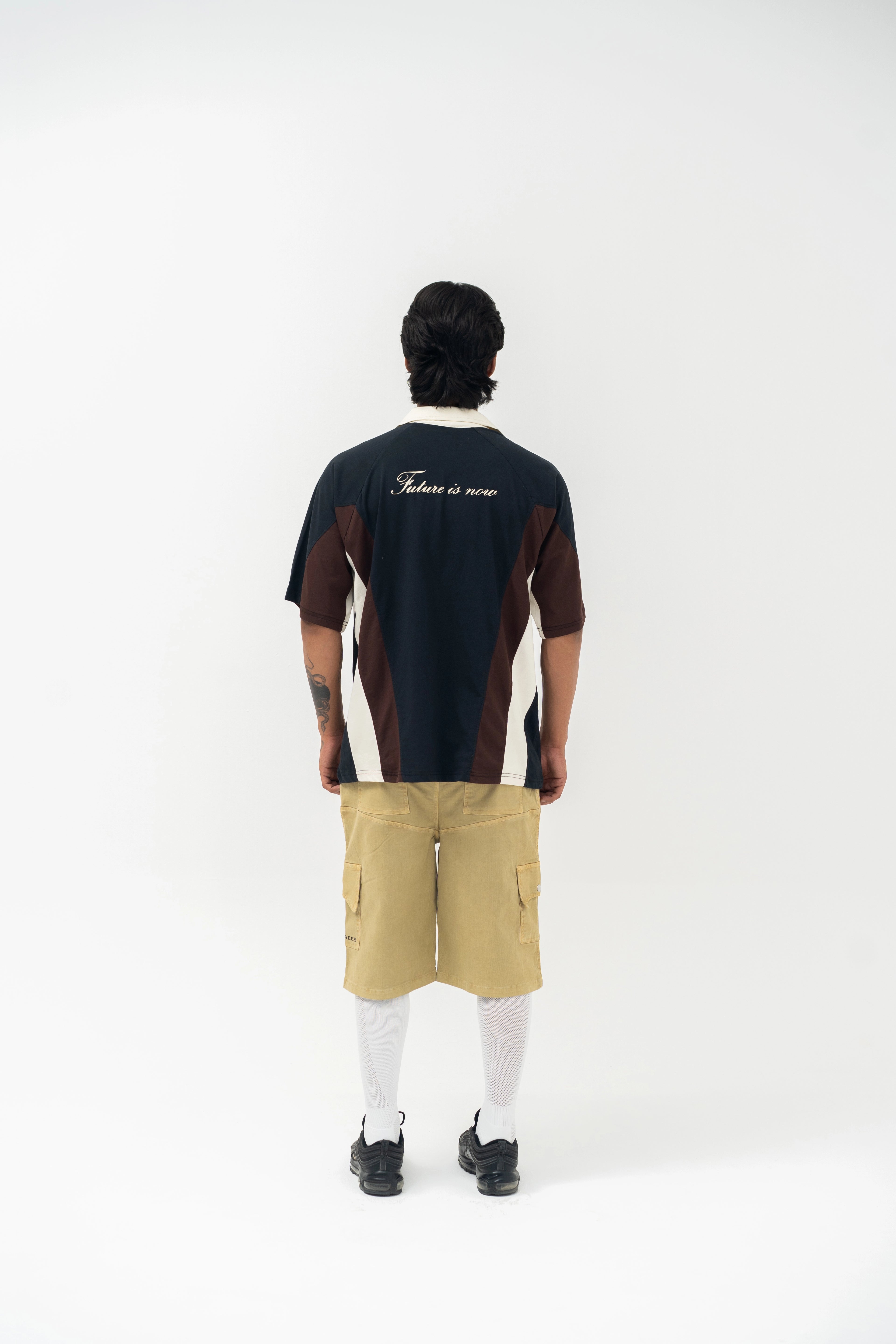 TRI-COLOR CUT & SEW POLO