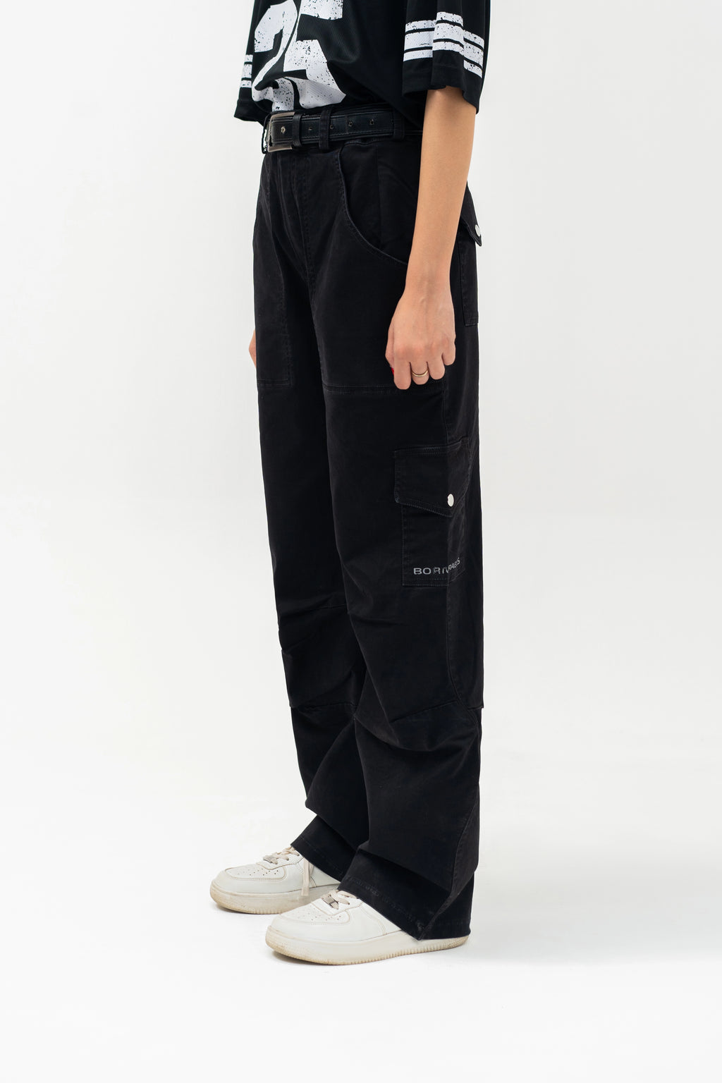 Black Cargo Pant