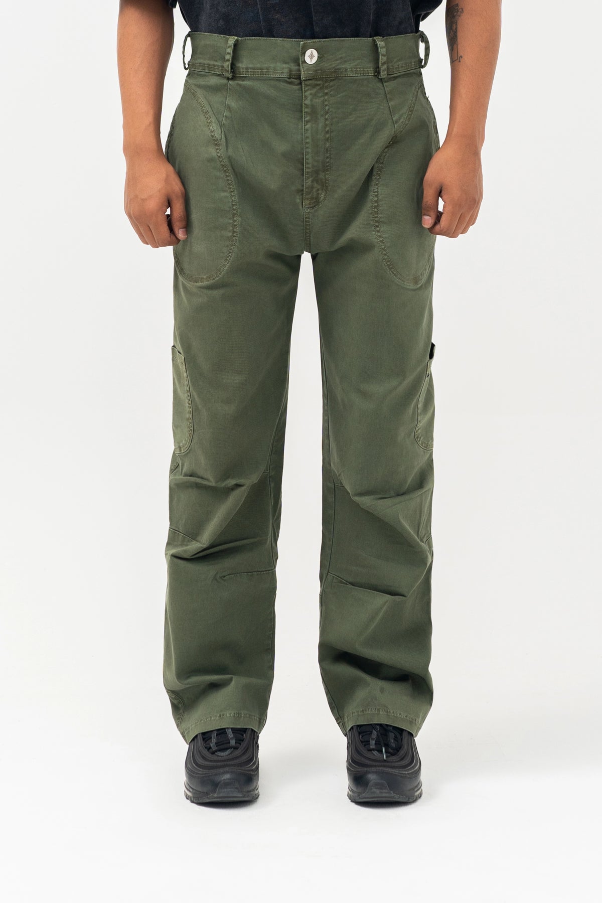 OLIVE CARGO PANT