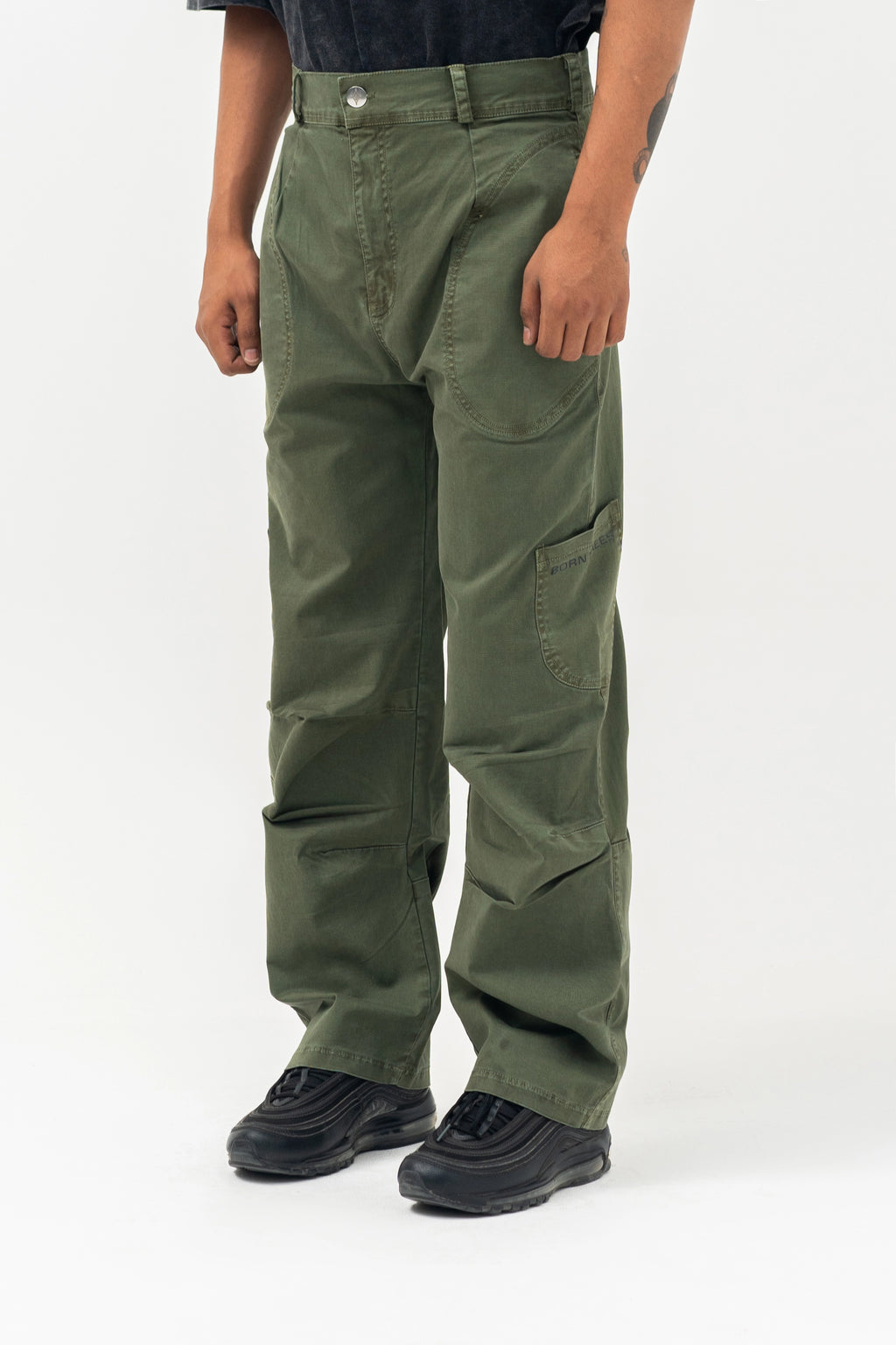 OLIVE CARGO PANT