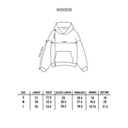 Oversized Thermal Panel Hoodie