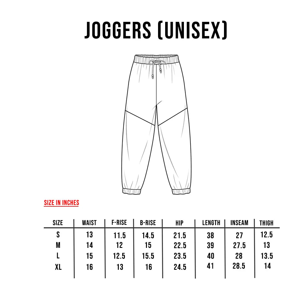 Black Comfort Joggers (Unisex)