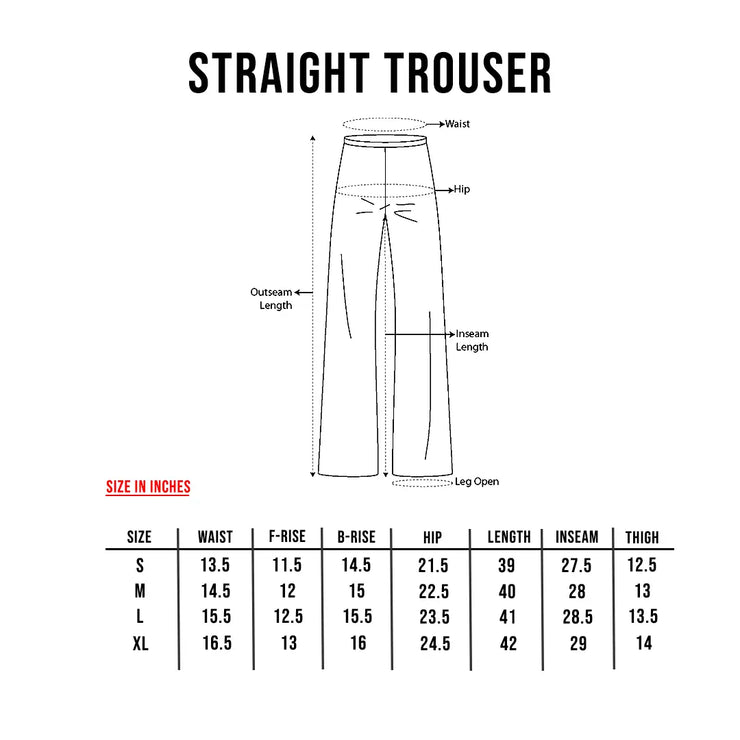 Black Wide-Leg Sweatpant (Unisex)