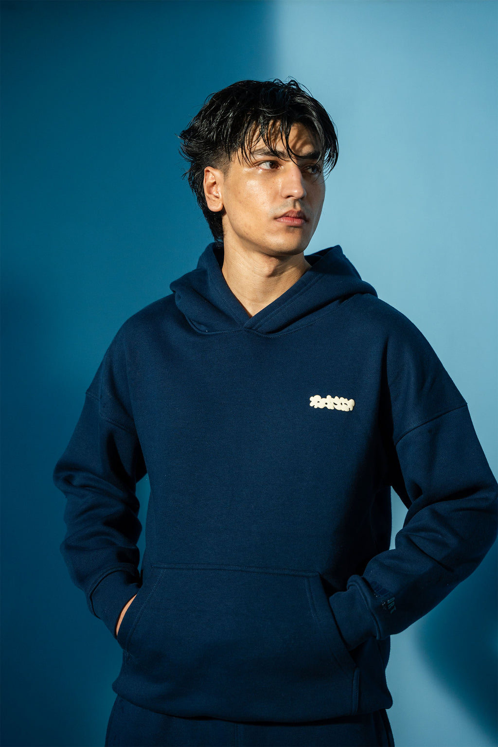 Navy Blue Comfort Hoodie
