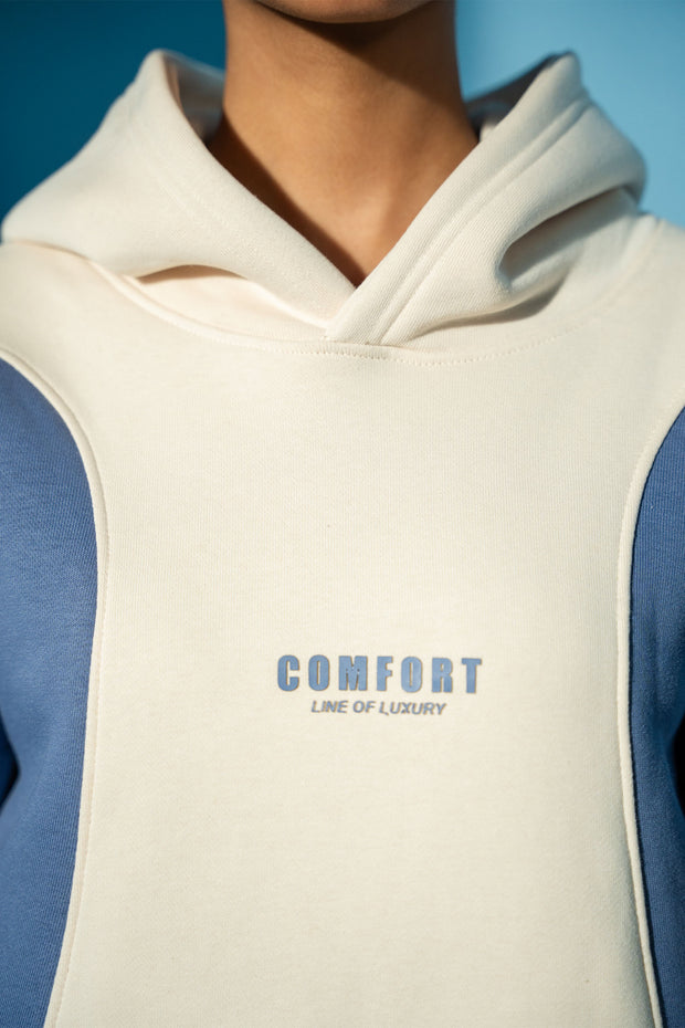 A- Lavender Cream Comfort Hoodie