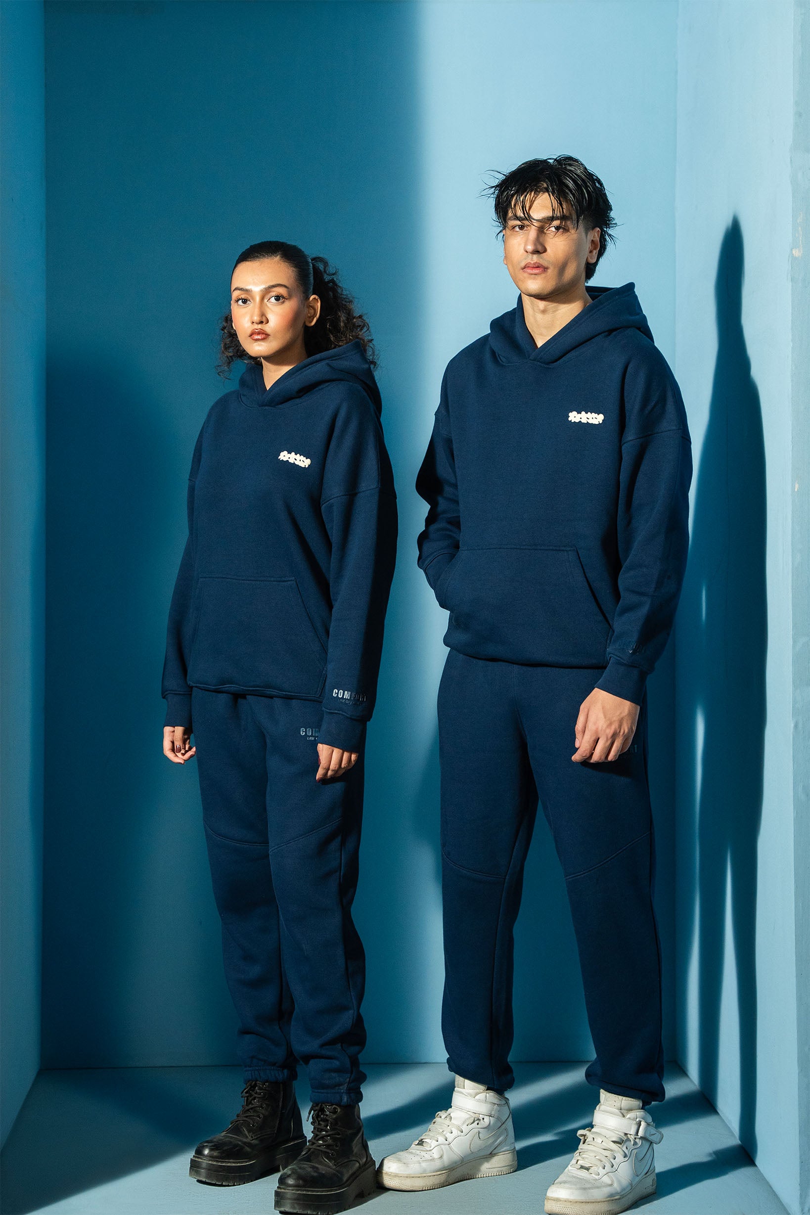 Navy Blue Comfort Hoodie