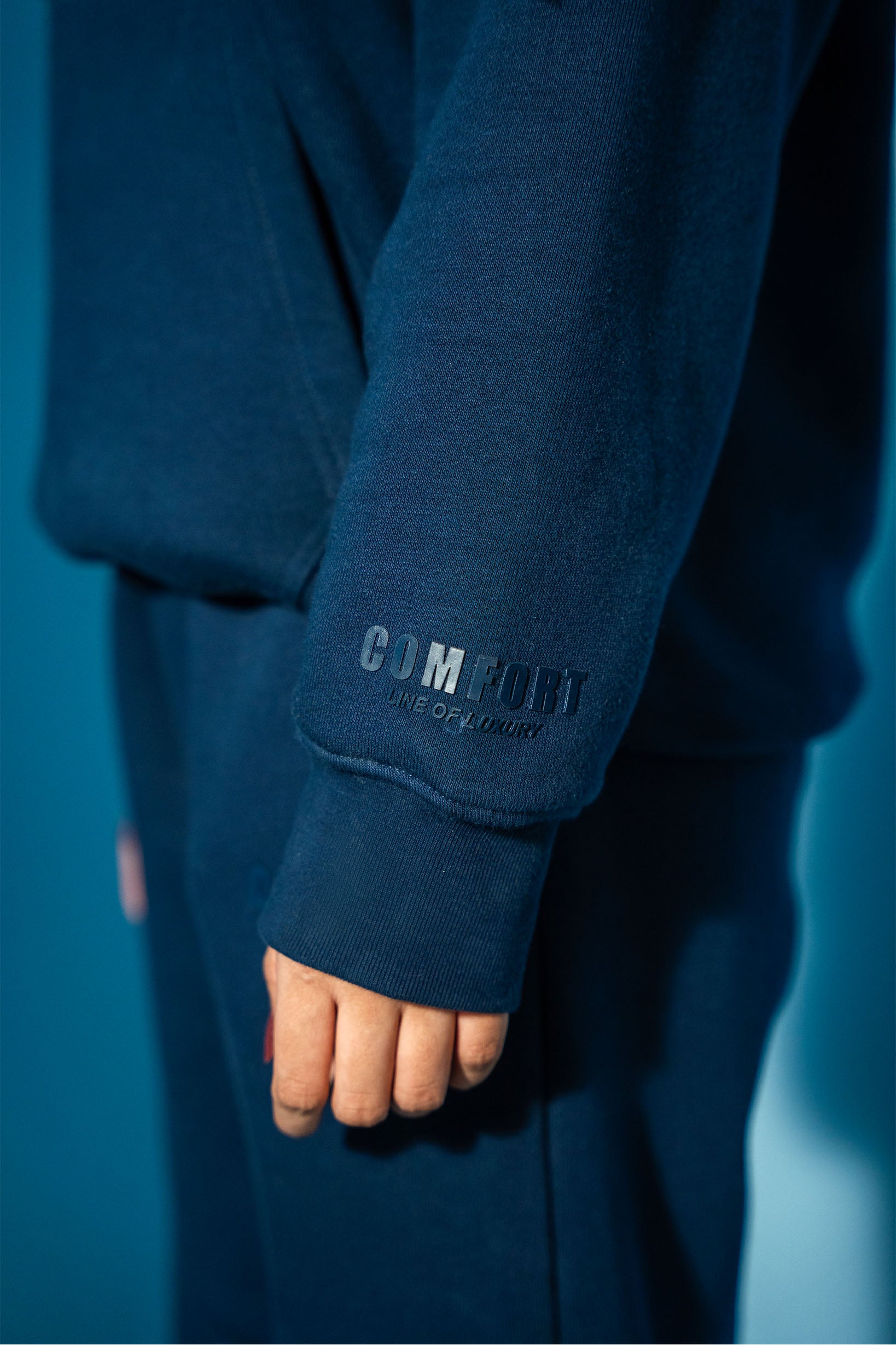 Navy Blue Comfort Hoodie