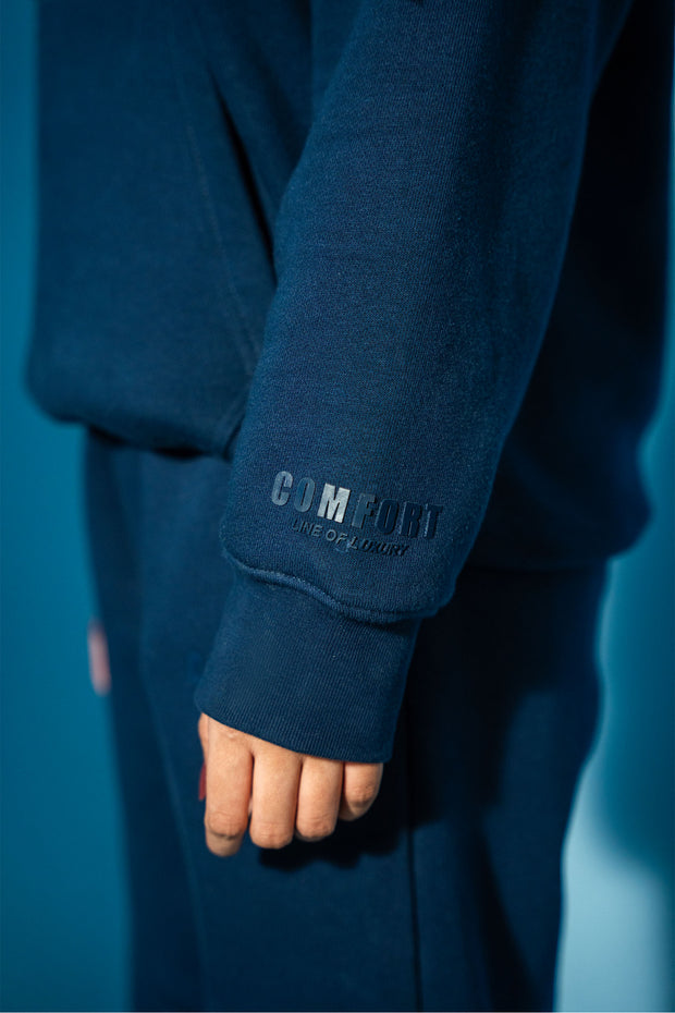 Blue Navy Comfort Hoodie