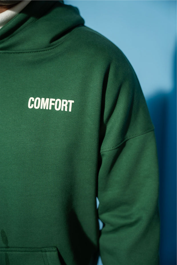 Green Comfort Hoodie