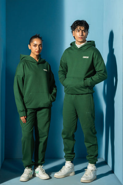 Green Comfort Hoodie