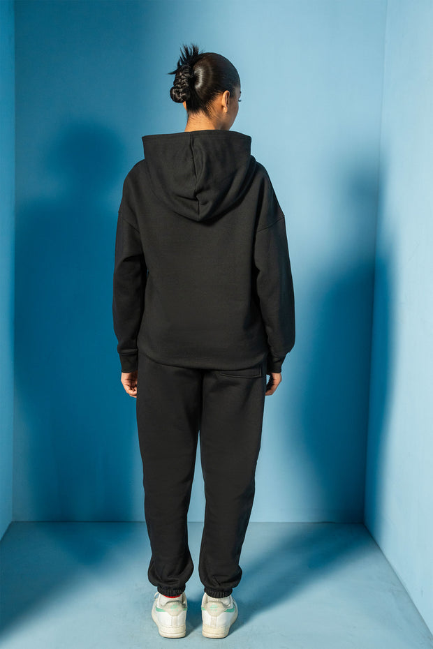 Black Comfort Hoodie