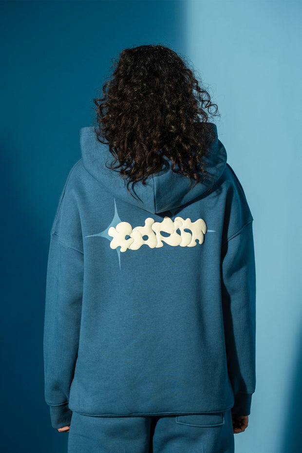 Arctic Blue Comfort Hoodie