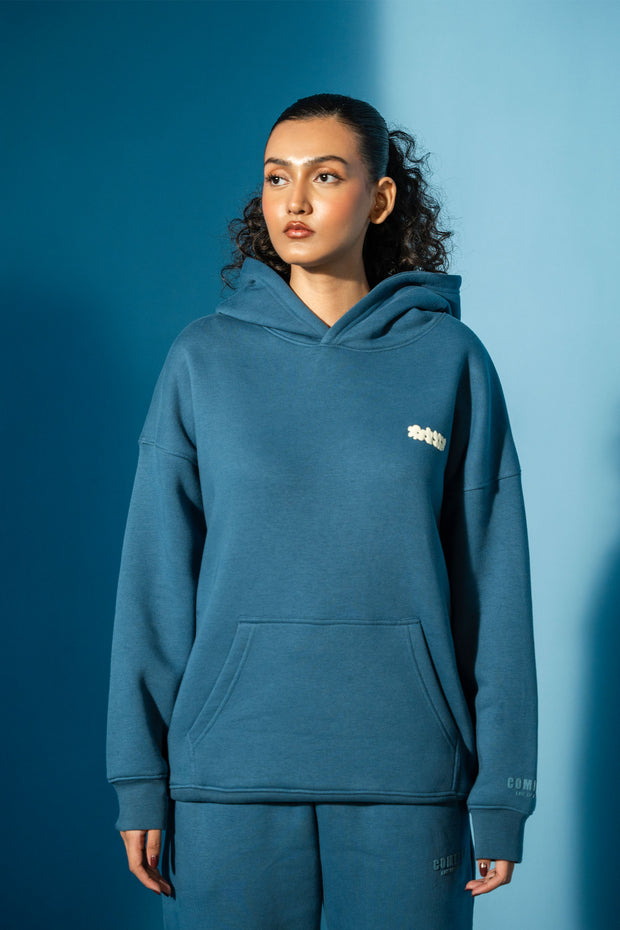 Arctic Blue Comfort Hoodie