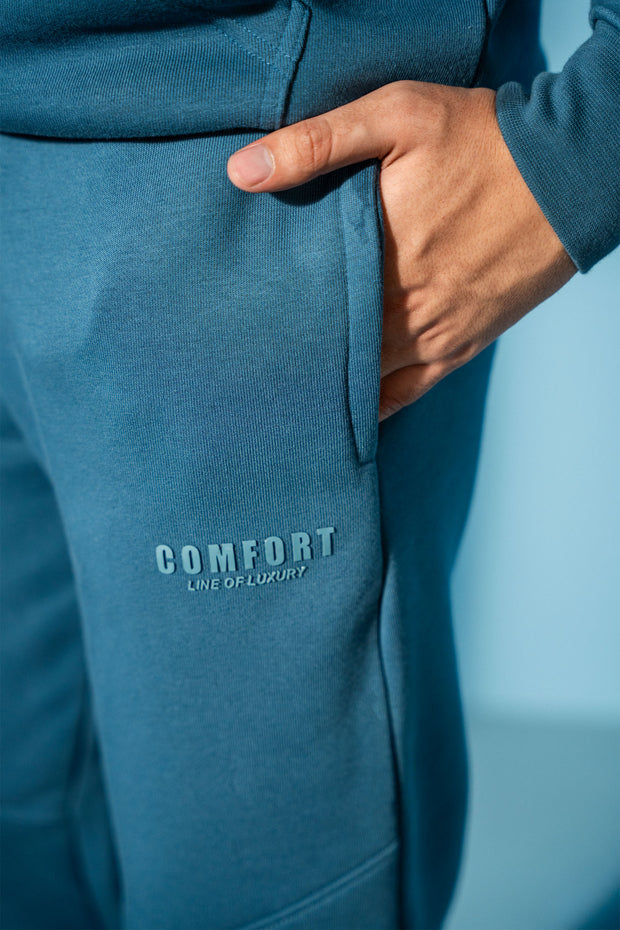 Arctic Blue Comfort Hoodie Matching Set (Unisex)