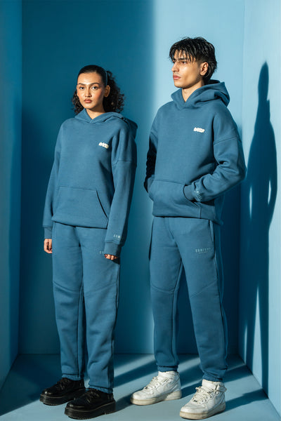 Arctic Blue Comfort Hoodie