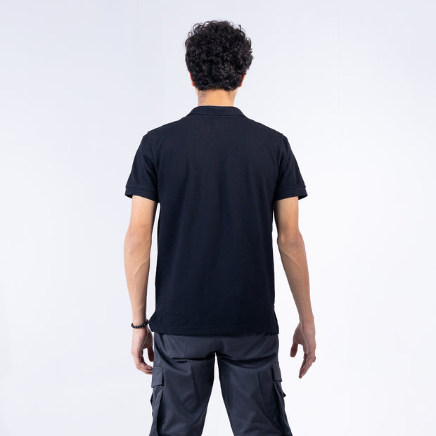 Knit Classic Polo Black