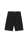 Black Cargo Shorts