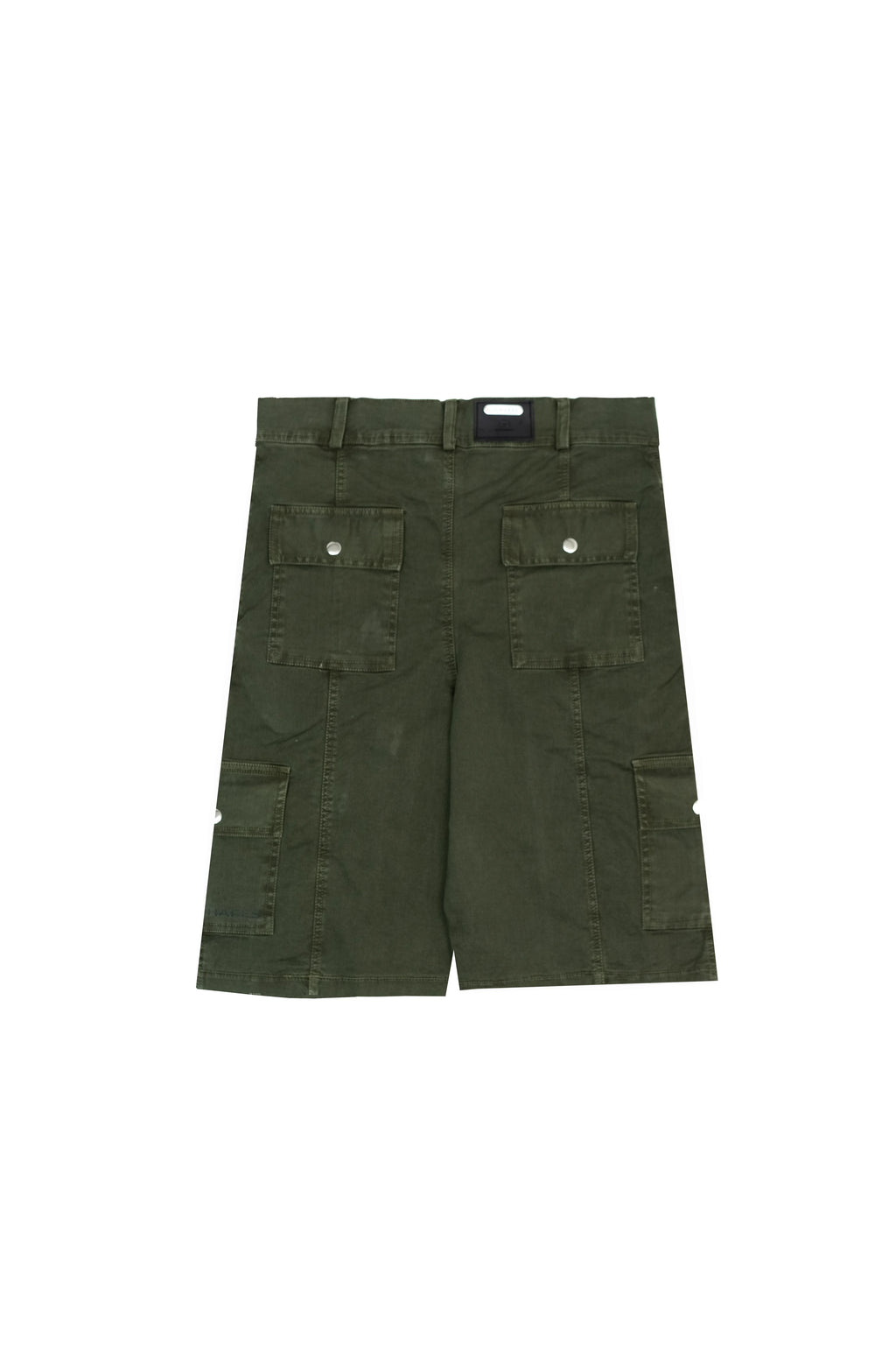 OLIVE CARGO SHORTS