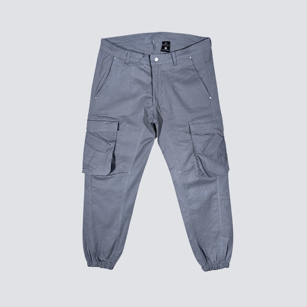 Premium Cargo Pants Light Gray