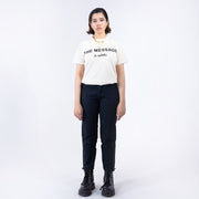 High Density Print Regular Fit Tee Ivory