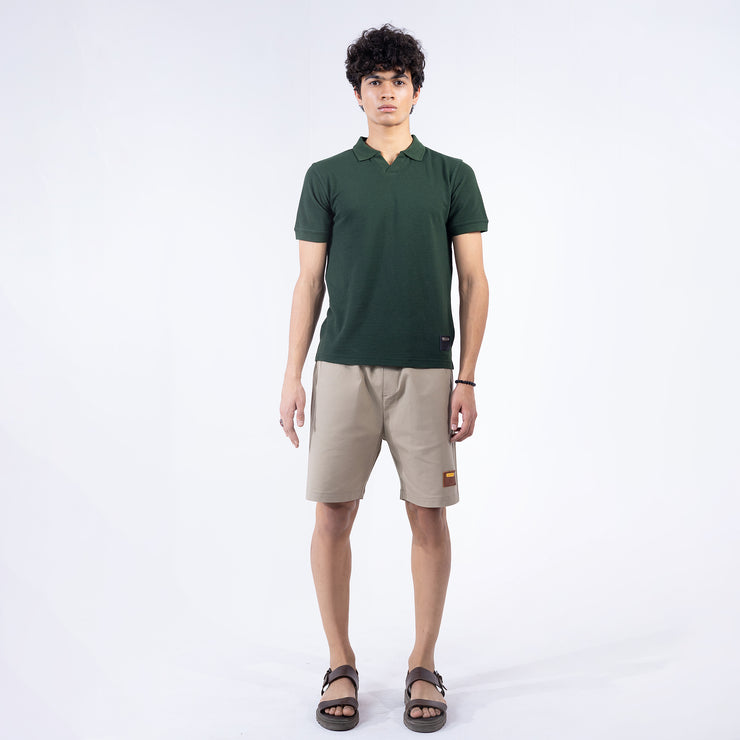 Knit Classic Polo Green