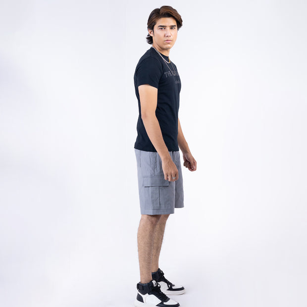 Premium Cargo Shorts Grey