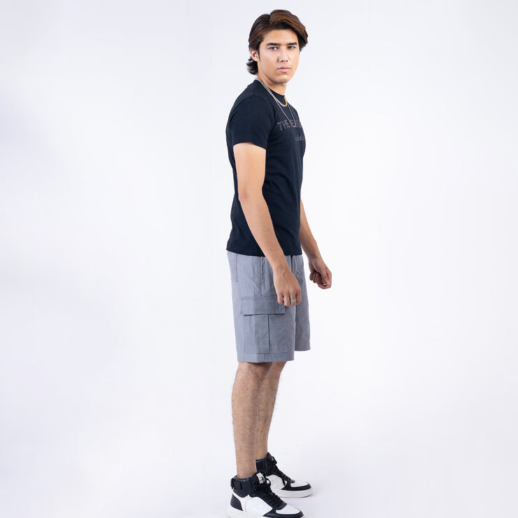 Premium Cargo Shorts Grey