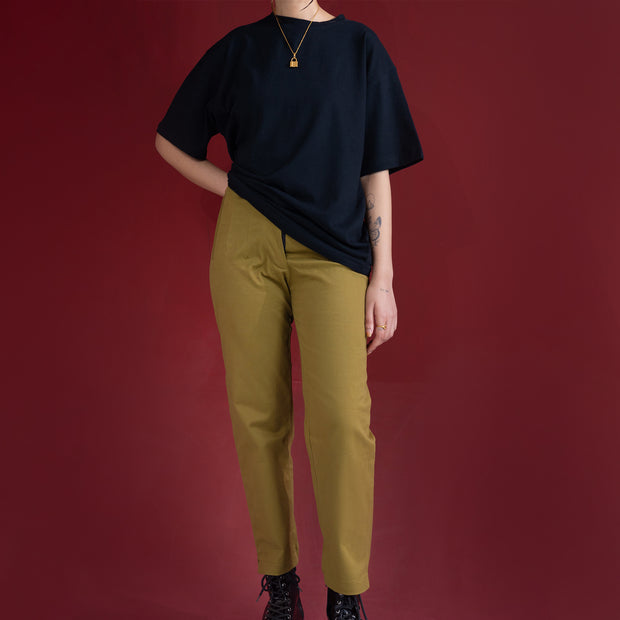 High Waisted Pants Green