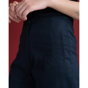 High Waisted Pants Navy