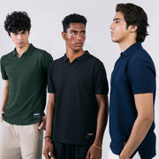 Knit Classic Polo Navy